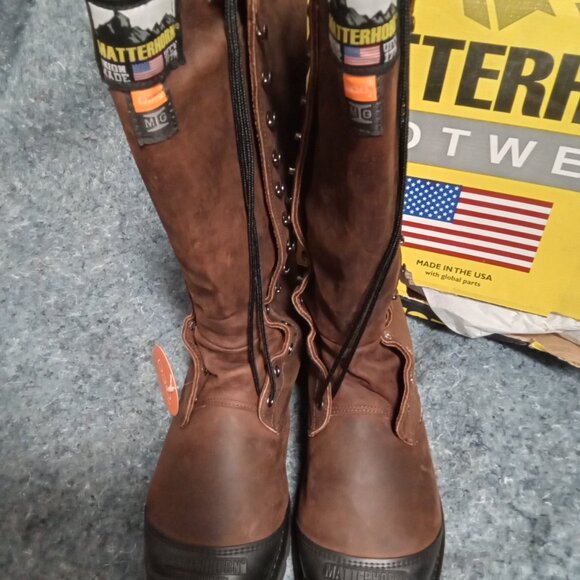 Men's Matterhorn 16" waterproof insulated internal met guard boots - Picture 2 of 5